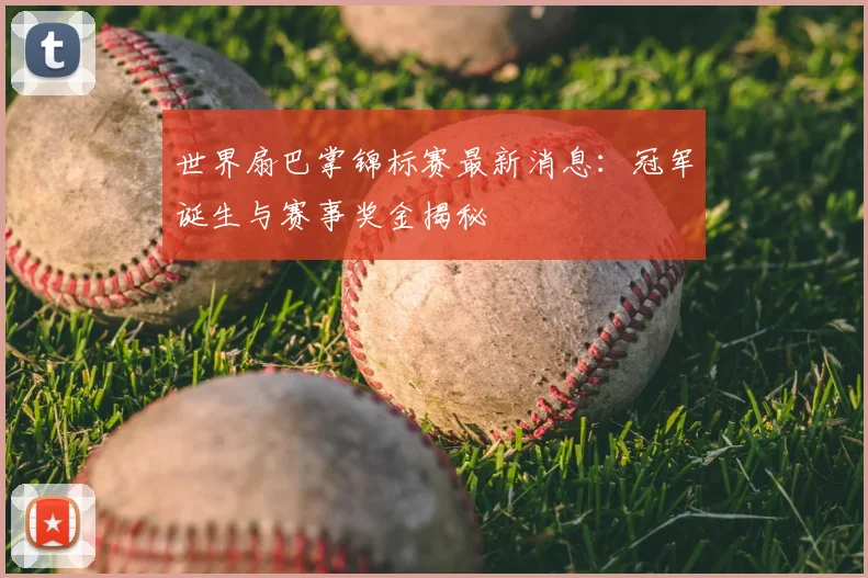 世界扇巴掌锦标赛最新消息：冠军诞生与赛事奖金揭秘